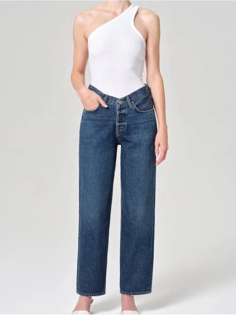 Agolde V Waist Loose Jeans Sz 32
